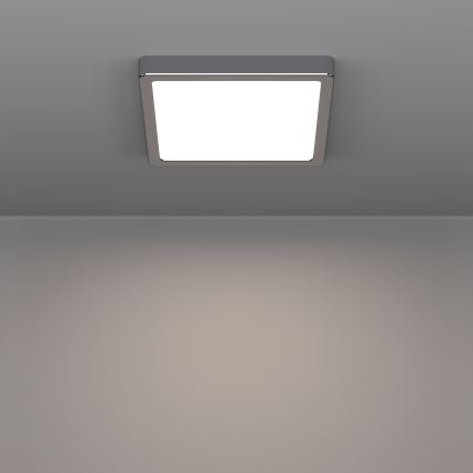 Eglo - LED plafondlamp voor badkamer LED/10,5W/230V 2700/4000/6500K 22x22 cm IP44 glanzend chroom