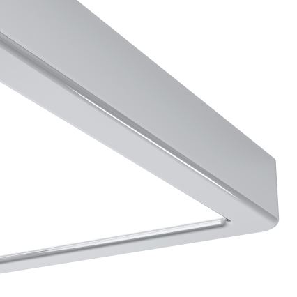 Eglo - LED plafondlamp voor badkamer LED/10,5W/230V 2700/4000/6500K 22x22 cm IP44 glanzend chroom