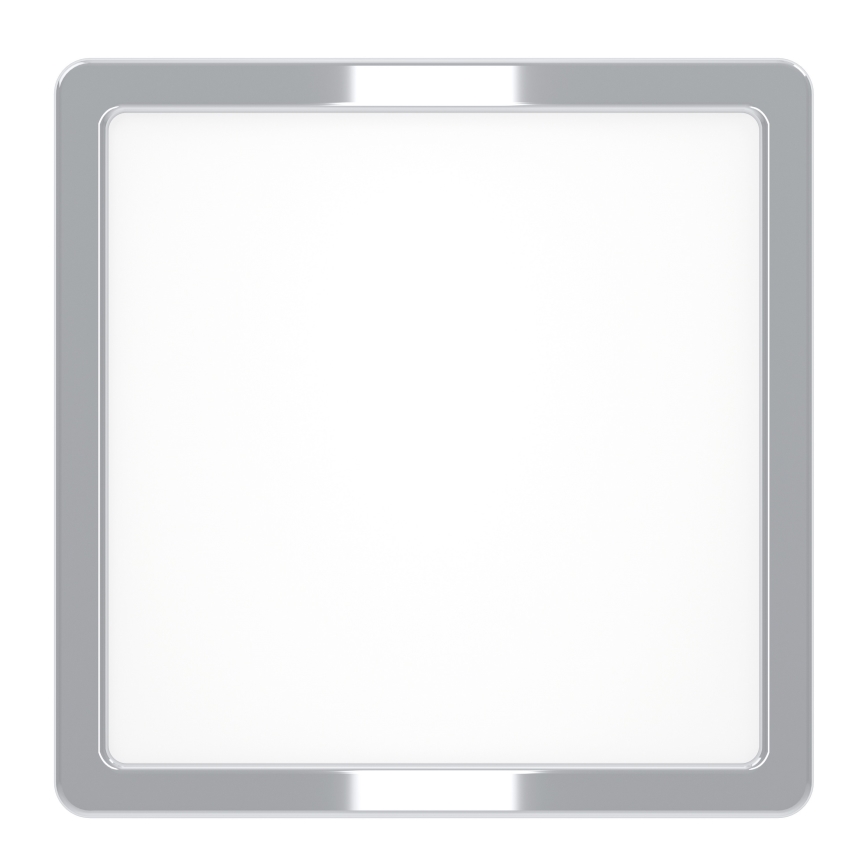 Eglo - LED plafondlamp voor badkamer LED/10,5W/230V 2700/4000/6500K 22x22 cm IP44 glanzend chroom