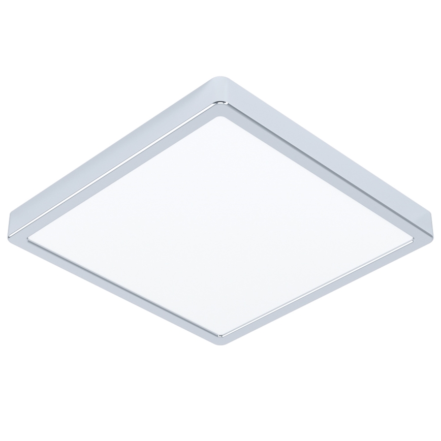 Eglo - Plafonnier LED pour salle de bains LED/13W/230V 2700/4000/6500K 29x29 cm IP44 chrome brillant