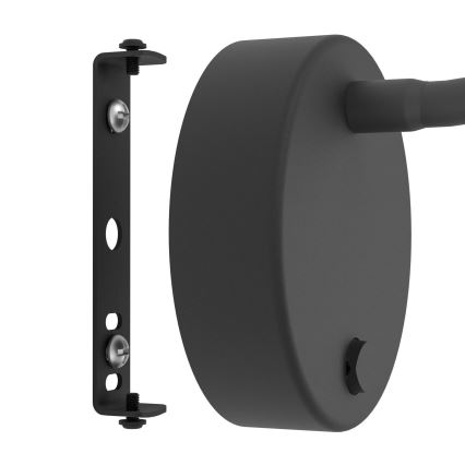 Eglo - Flexibele LED-wandlamp, 3,8 W, 230 V, zwart