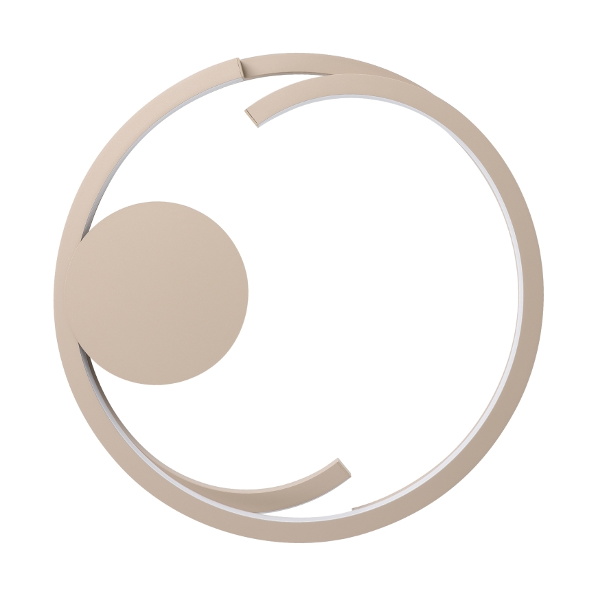 Eglo – dimbare LED-plafondlamp, 2×LED 20 W, 230 V, 2700–6500 K, Ø 48 cm, beige, met afstandsbediening