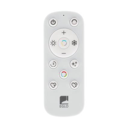 Eglo - LED dimbare pendellamp met kabel, 2xLED/20W/230V, 2700-6500K, Ø 48 cm, beige + afstandsbediening