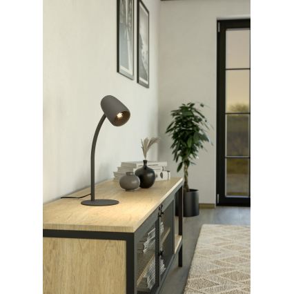 Eglo - Tafellamp 1xE14/18W/230V zwart