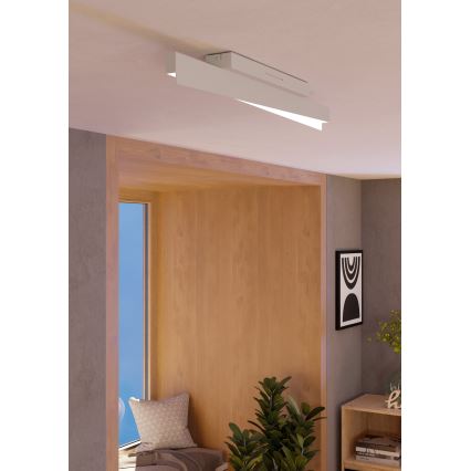 Eglo - LED RGBW dimbare plafondlamp LED/13W/230V 2700-6500K grijs