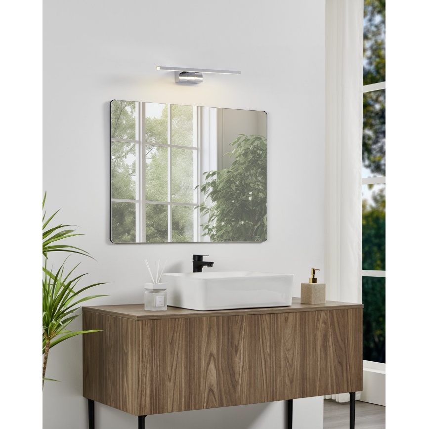 Eglo - LED-verlichting voor badkamerspiegel LED/7W/230V 3000/4000/6500K 40 cm IP44 glanzend chroom