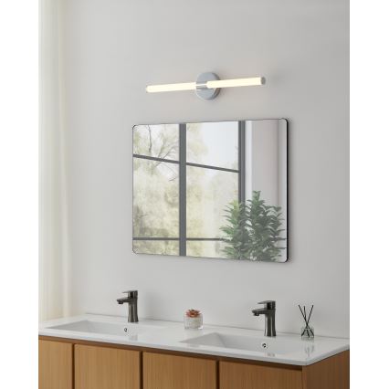 Eglo - Éclairage LED pour miroir de salle de bains LED/11W/230V 3000/4000/6500K 60 cm IP44 chrome brillant