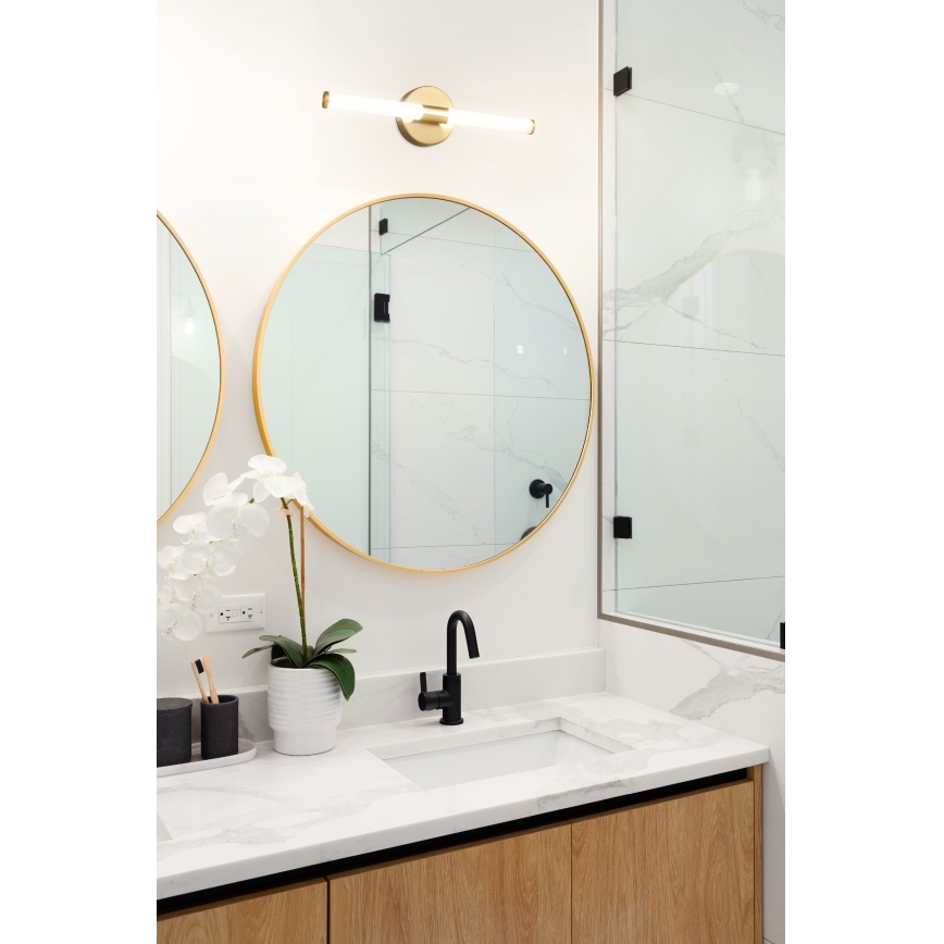 Eglo - LED-spiegelverlichting voor de badkamer LED/7,5W/230V 3000/4000/6500K 45 cm IP44 goud