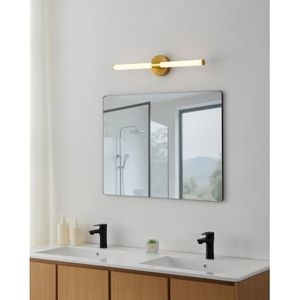 Eglo - luminaire LED pour miroir de salle de bains LED/11W/230V 3000/4000/6500K 60 cm IP44 doré