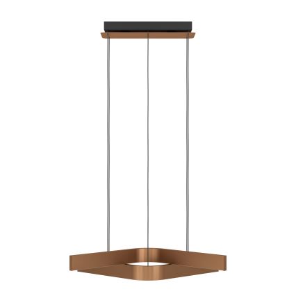 Eglo - Dimbare RGBW LED-hanglamp aan kabel 2xLED/18W/230V koper/zwart