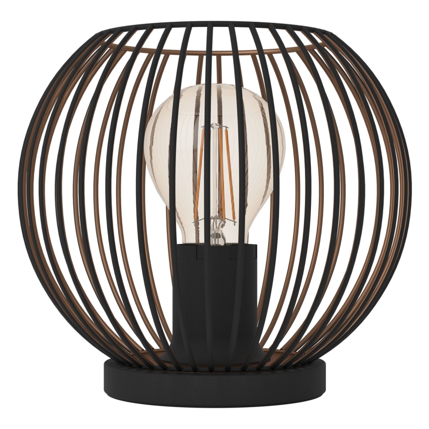 Eglo - Tafellamp 1xE27/60W/230V zwart