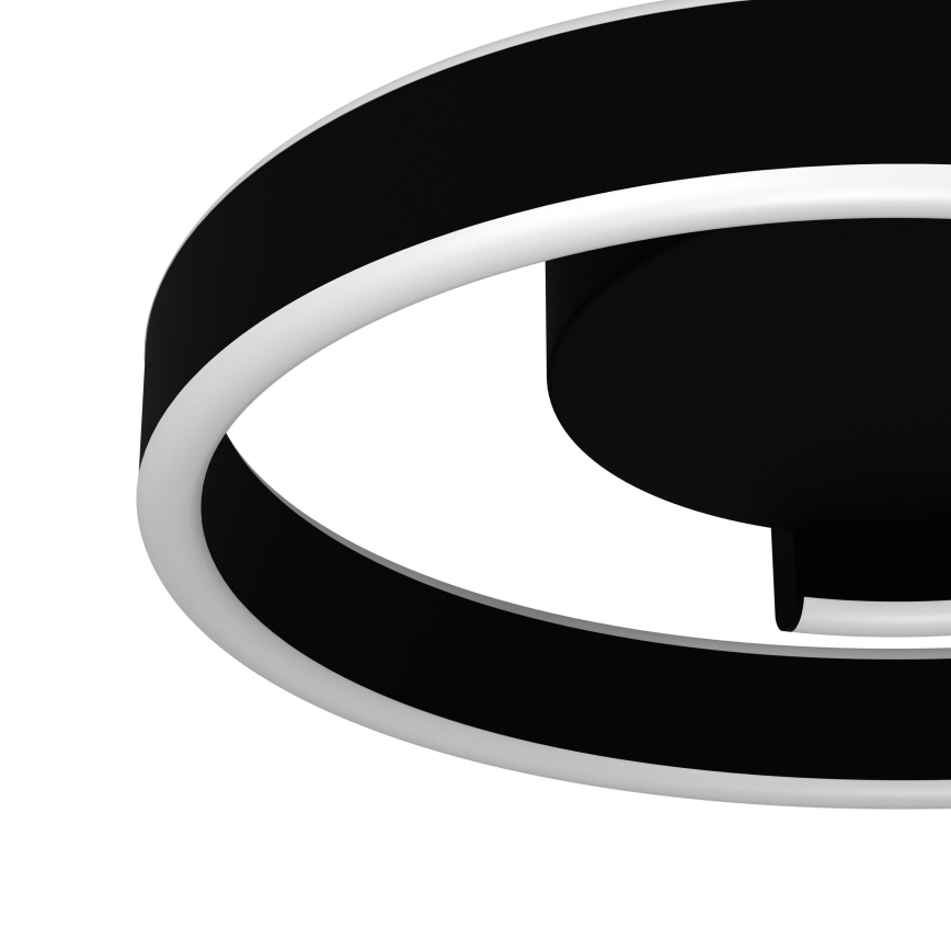 Eglo - LED RGBW dimbare plafondlamp LED/37W/230V 3000-6500K zwart