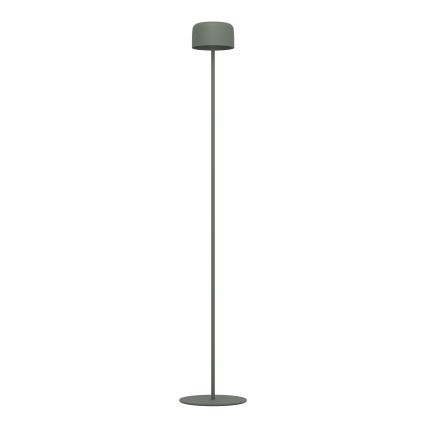 Eglo - Lampe sur pied LED solaire tactile rechargeable, 2,8 W / 3,7 V, 1800 mAh, IP44, verte