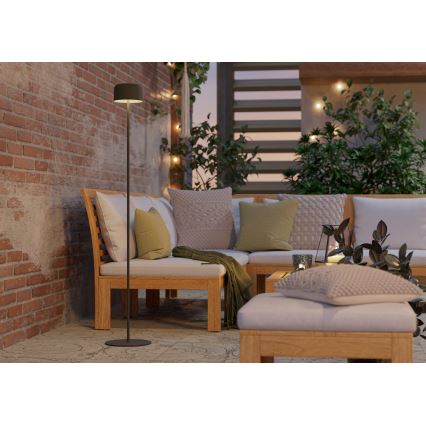 Eglo - LED zonne-oplaadbare staande lamp met aanraakbediening LED/2,8W/3,7V 1800 mAh IP44 groen