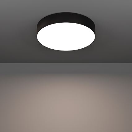 Eglo - LED RGBW dimbare plafondlamp LED/15W/230V 2700-6500K diameter 39 cm zwart