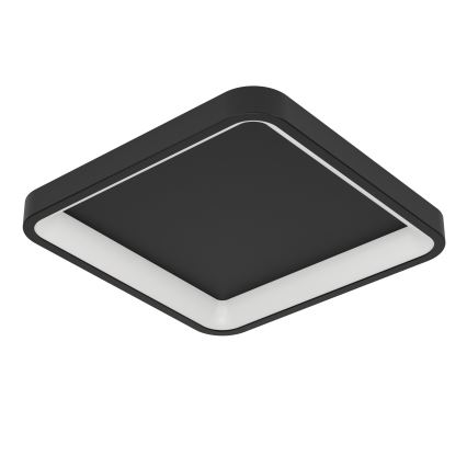 Eglo - Plafonnier LED RGBW dimmable LED/20W/230V 2700-6500K 35x35 cm noir