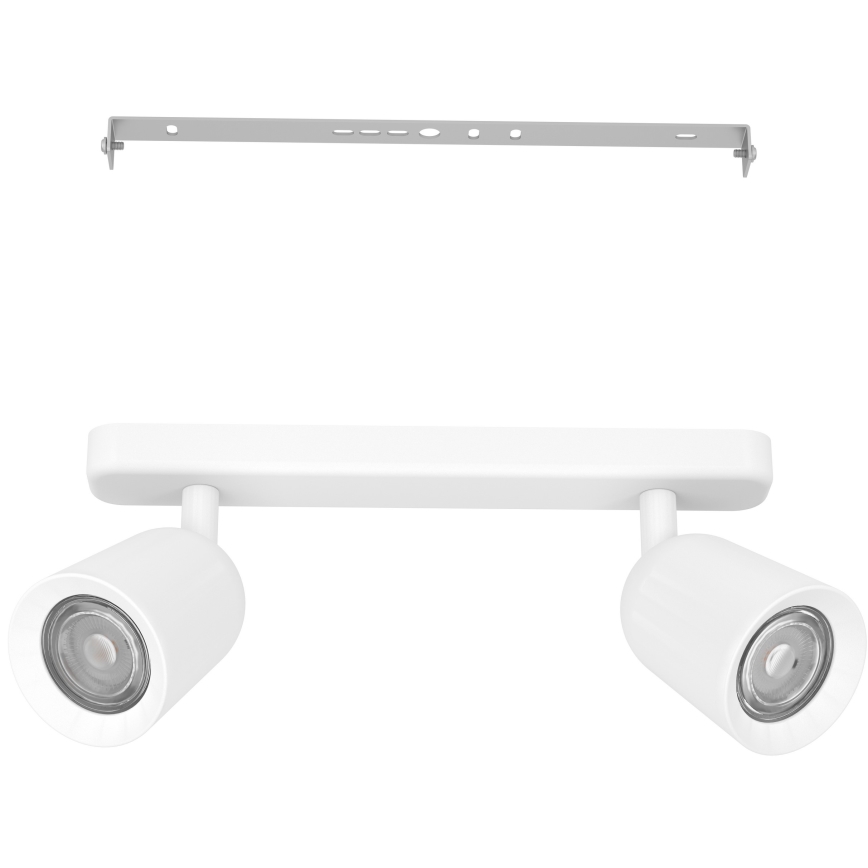 Eglo - Spot directionnel 2x GU10/10W/230V blanc