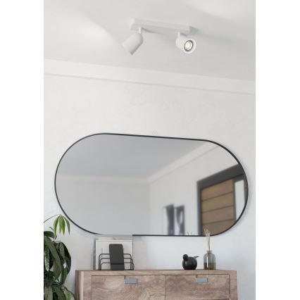 Eglo - Spot directionnel 2x GU10/10W/230V blanc