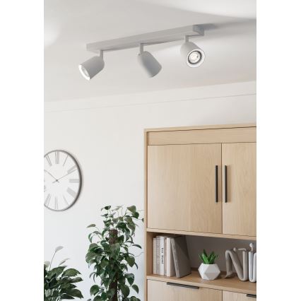 Eglo - Spotlamp 3xGU10/10W/230V wit