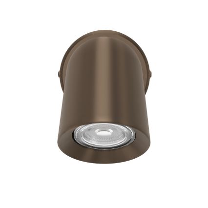 Eglo - Wandspot 1xGU10/5W/230V bronskleurig