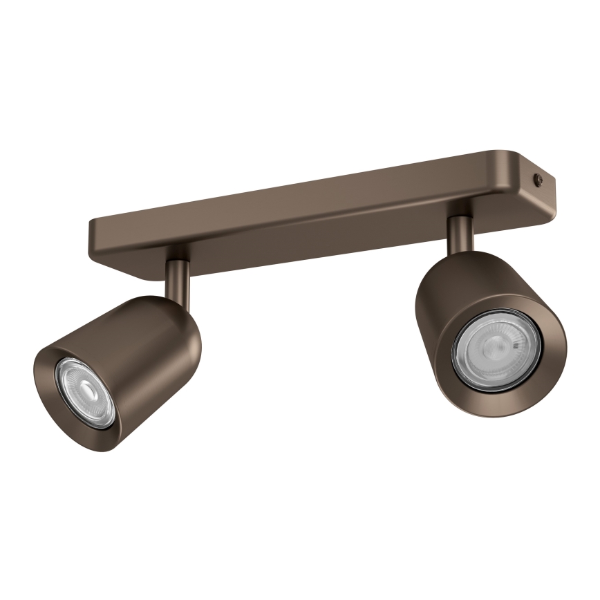 Eglo - Spot 2xGU10/10W/230V bronze