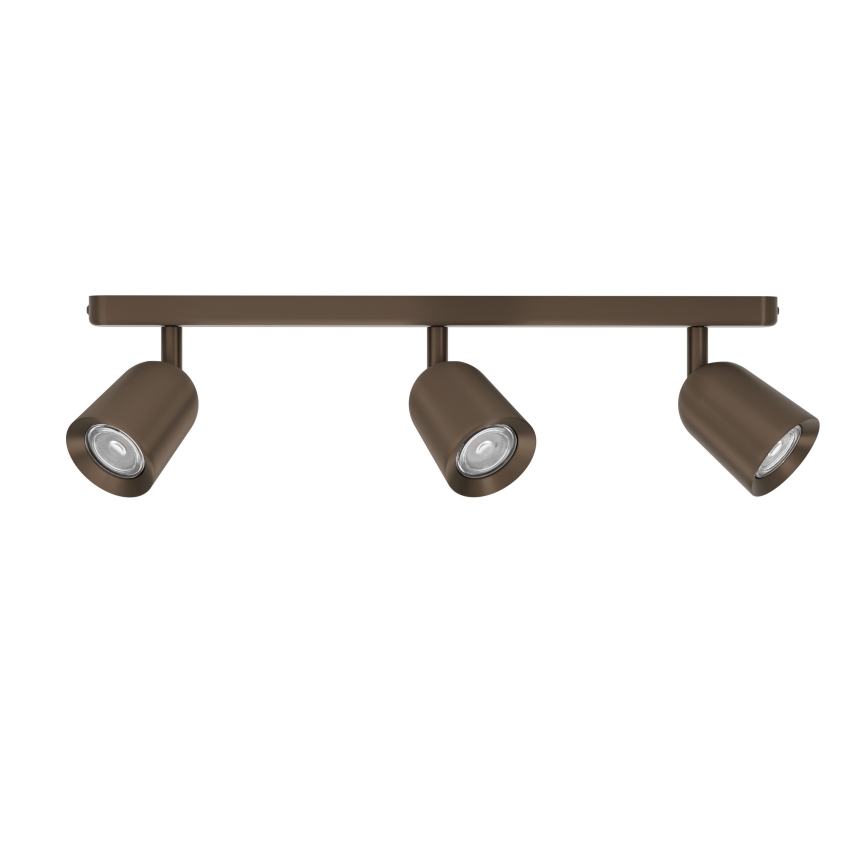 Eglo - Spot orientable 3xGU10/10W/230V finition bronze