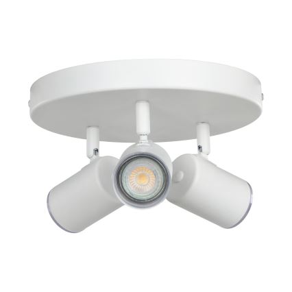 Eglo - Spot de salle de bains 3xGU10/5W/230V IP44 blanc