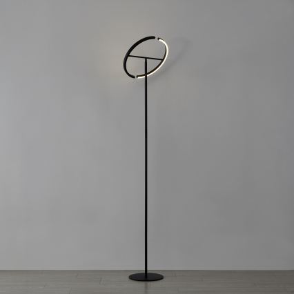 Eglo - Dimbare LED-vloerlamp 2xLED/8,8W/230V zwart