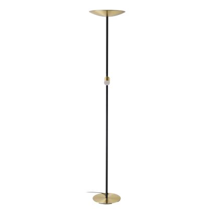 Eglo - Dimbare LED-vloerlamp LED/26,5W/230V + LED/4W goudkleurig