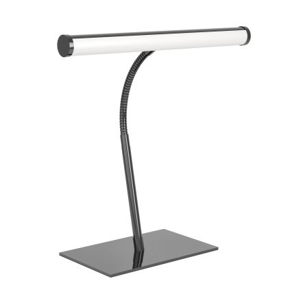 Eglo - Lampe de table tactile LED dimmable, 5W, 230V, 2700/4000/6500K, noir chromé