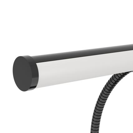Eglo - Lampe de table tactile LED dimmable, 5W, 230V, 2700/4000/6500K, noir chromé