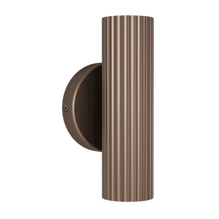 Eglo - Applique murale 2xGU10/5W/230V marron