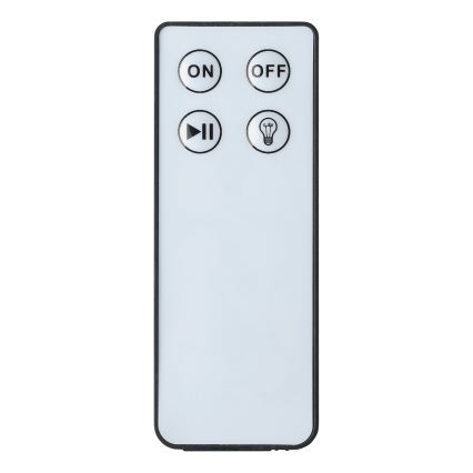 Eglo - set van 3 RGB LED-buitenlampen LED/1W/230V IP44 zwart + afstandsbediening