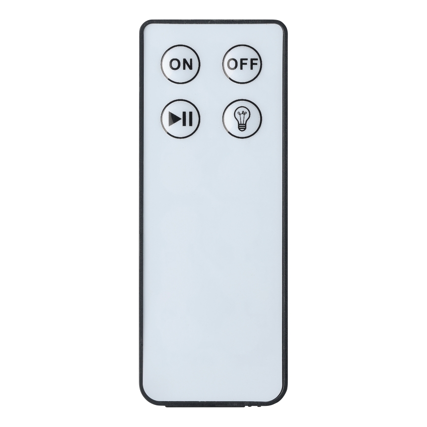 Eglo - set van 3 RGB LED-buitenlampen LED/1W/230V IP44 zwart + afstandsbediening