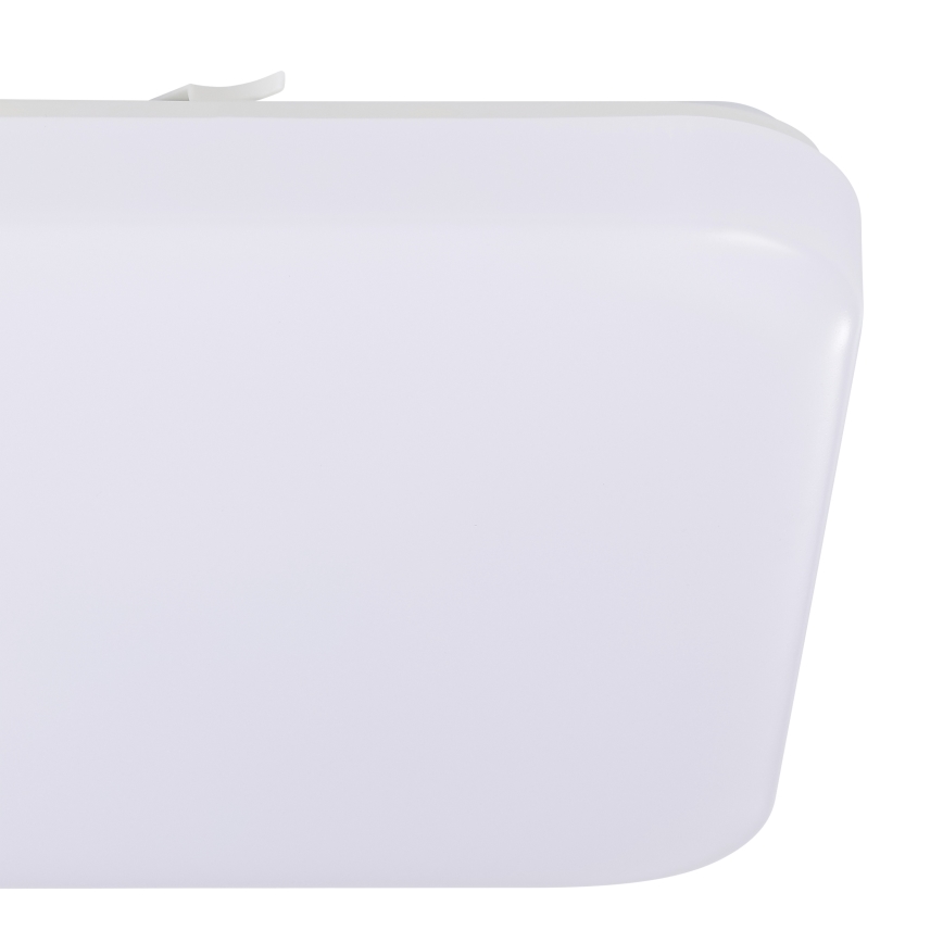 Eglo - Plafonnier LED pour salle de bains, 18W/230V, 3000/4000/6000K, 33x33 cm, IP44
