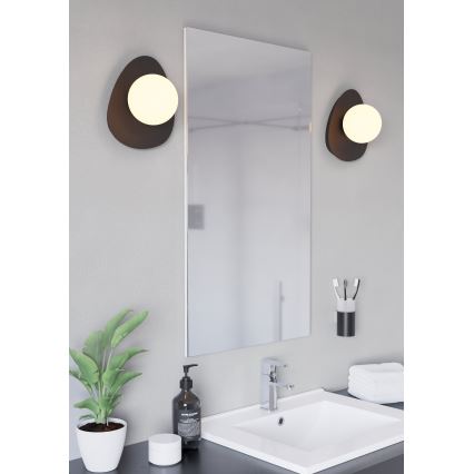 Eglo - LED-wandlamp voor badkamer 1xG9/4,2W/230V IP44 zwart