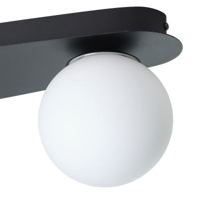Eglo - Plafonnier LED pour salle de bains 3xG9/4,2W/230V IP44 noir
