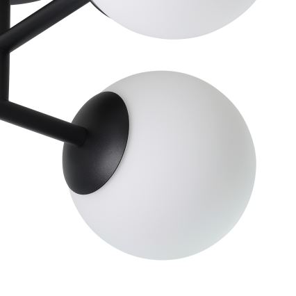 Eglo - Plafonnier LED pour salle de bains en applique 4xG9/4,2W/230V IP44 noir