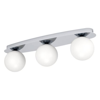 Eglo - LED badkamerplafonnière 3xG9/4,2W/230V IP44 glanzend chroom