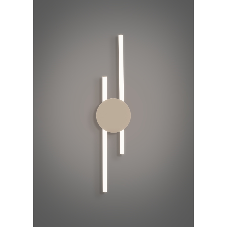 Eglo - Applique murale LED/20W/230V + LED/0,91W beige