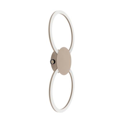 Eglo - LED Applique murale LED/20W/230V + LED/0,91W beige
