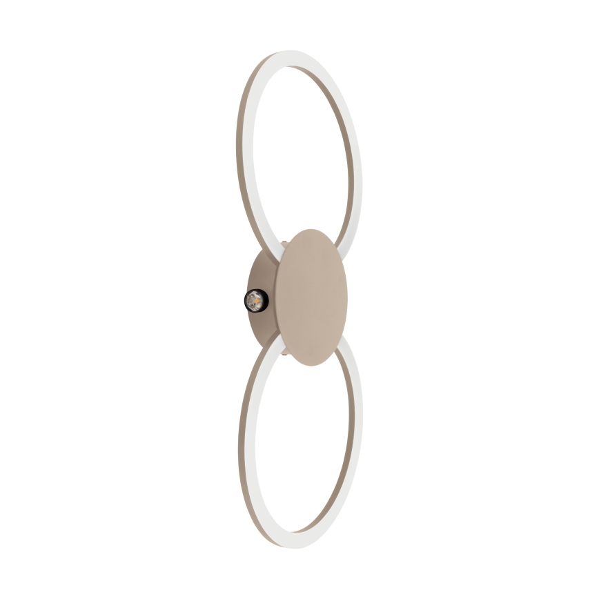 Eglo - LED Wandlamp LED/20W/230V + LED/0,91W beige