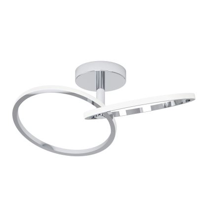 Eglo - LED-plafondlamp LED/12W/230V 2700/4000/6500K glanzend chroom