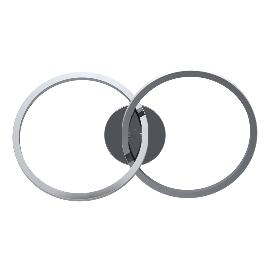 Eglo - LED-plafondlamp LED/12W/230V 2700/4000/6500K glanzend chroom