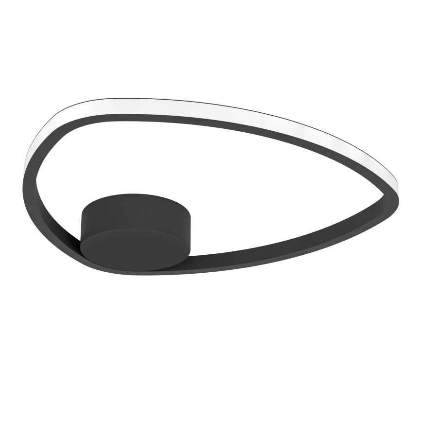 Eglo - LED plafondlamp LED/9,7W/230V Ø 37,5 cm zwart