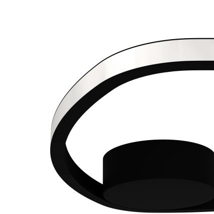 Eglo - LED plafondlamp LED/9,7W/230V Ø 37,5 cm zwart