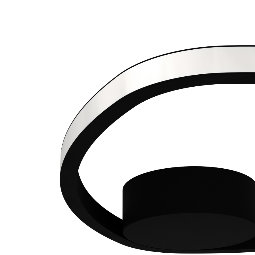 Eglo - LED plafondlamp LED/9,7W/230V Ø 37,5 cm zwart