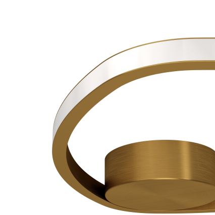 Eglo - LED plafondlamp LED/9,7W/230V 2700/4000/6500K Ø 37,5 cm goudkleurig