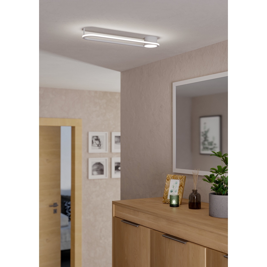 Eglo - Plafonnier LED 24 W / 230 V, 2700/4000/6500 K, blanc