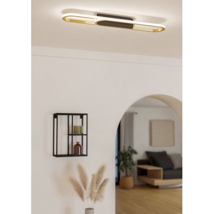Eglo - LED-plafondlamp LED/20W/230V 2700/4000/6500K goud